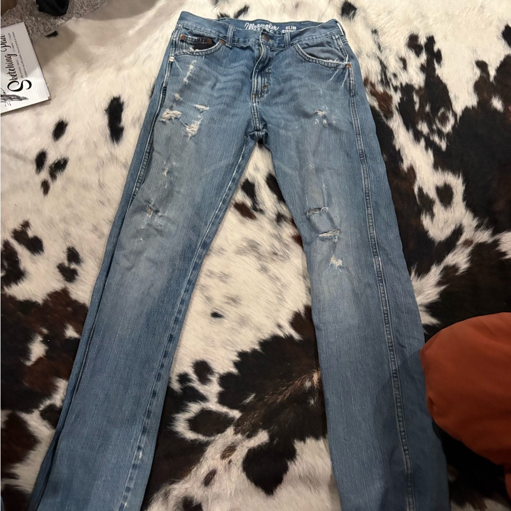 Wrangler Retro Slim Straight Denim Jeans